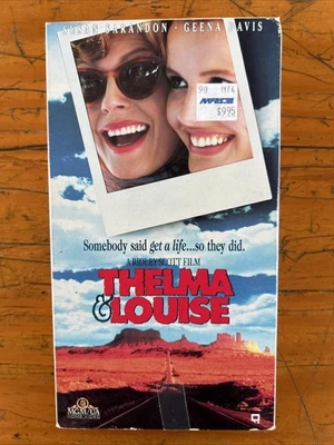 Thelma & Louise (VHS, 1991). Drama. Geena Davis, Susan Sarandon. Ships Fast! - Image 1 of 4