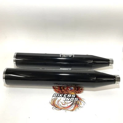 Genuine Harley-Davidson 2018 Up Fat Boy Breakout Mufflers 65400269 64900458 - Image 1 of 4