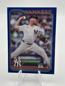 Luis Gil 2024 Topps Update Royal Blue New York Yankees #US313 - Bild 1 von 2