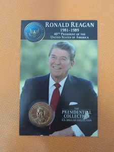 Collectible & Unopened Ronald Reagan U.S. Presidential Dollar Uncirculated - Picture 1 of 7