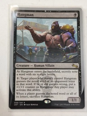 MTG - Hangman - Unstable - 56/216 - Rare - Image 1 of 2