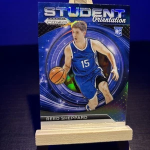 2024 Panini Prizm Draft #19 Reed Sheppard Student Orientation Prizms Silver - Picture 1 of 4