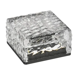 LED Solar-Pflasterstein Bodeneinbauleuchte BROSLO für außen, IP67, Glas, - Bild 1 von 13