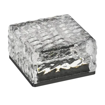 LED Solar-Pflasterstein Bodeneinbauleuchte BROSLO für außen, IP67, Glas, - Bild 1 von 4