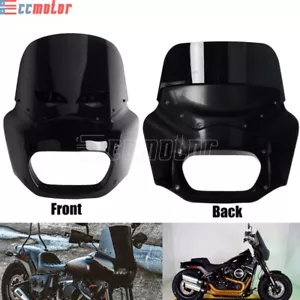 For Harley Fat Bob 107 FXFB 114 FXFBS 2018-2024 Front Fairing w/ Windshield Kit - Picture 1 of 12