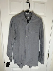Arrow Button Up Shirt Sz 17 34/35 CheckeredPremium Collection Non Iron Mens - Picture 1 of 5