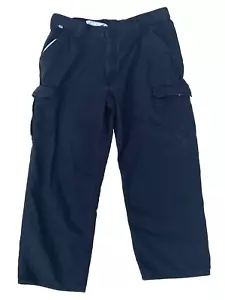 Carhartt 2112 Cat 2 Cargo Pants Mens 40x32 Black Flame Resistant Work Wear - Picture 1 of 17