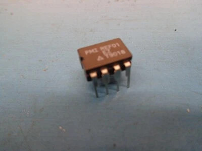 (1) PMI REF01EZ 10V REFERENCIA VOLTAJE 8 PIN DIP - CHIP FUERA DE FONDO - VER FOTOS Foto 1 de 4