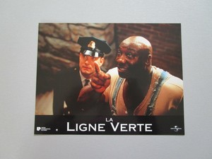 TOM HANKS MICHAEL CLARKE DUNCAN "LA LIGNE VERTE" (THE GREEN MILE) LOBBY CARD LB2
