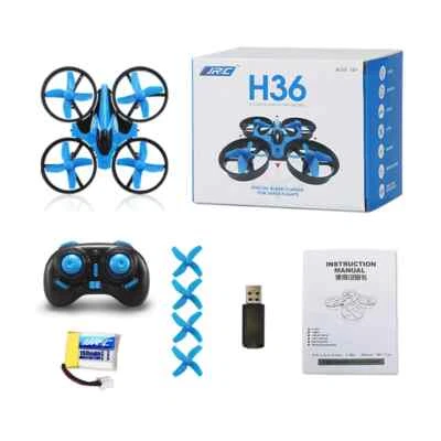 H36 Mini Rc Drone with 2/3 Battery Remote Control Quadcopter Headless Helicopter - Image 1 of 4