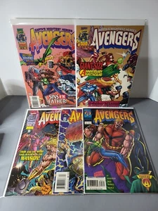 Avengers Vol 1. (5) Comic Lot Issues 385-393-398-400-401 Marvel 1996 - Picture 1 of 11