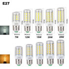 2/4Pcs E27 Led Globe Corn Lamp Bulbs 5730 Smd Cool/Warm White Spot Lights 5-20W