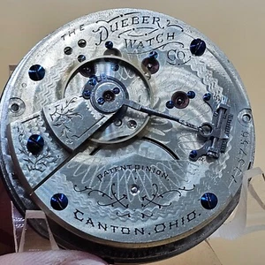 Deuber Watch Co 18s 15j Taschenuhr Jagd SS Spec Zifferblatt Vintage -HDAI040325 - Bild 1 von 2