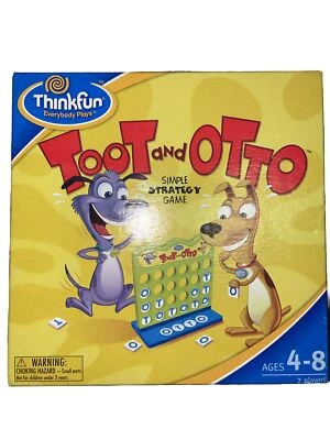 ThinkFun Toot & Otto Simple Strategy Game 2004 Complete Ages 4-8  - Image 1 of 3