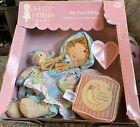 Holly Hobbie Baby My First Gift Set W/ Rag Doll Bear & Block Toy Cloth 2006 READ