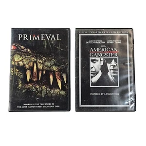 Primeval Dominic Purcell American Gangster Denzel Washington DVD Movie Bundle - Picture 1 of 12