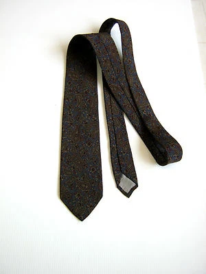 Tino Cosma Vintage Paisley 100% Seda Original Foto 1 de 3