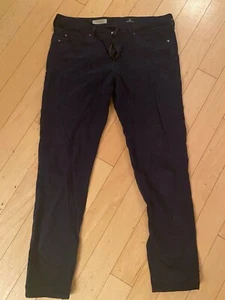 AG ‘THE STEVIE ANKLE’ SLIM STRAIGHT ANKLE;NAVY - Picture 1 of 3