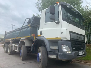 2019 DAF CF450 8x4 tipper truck, choice £27,500 + Vat each. - Picture 1 of 17
