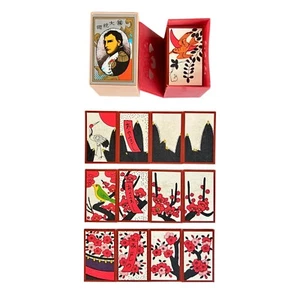 Juego de cartas japonés Hanafuda Nintendo vintage 48 cartas - COMO NUEVO coleccionable - Imagen 1 de 11