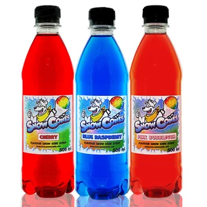 Slush Puppy Syrup| Snow Cones Slushy | CHERRY | BLUE RASPBERRY | PINK BUBBLEGUM - Picture 1 of 4