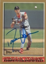 Donovan Osborne Autograph 1998 Topps St. Louis Cardinals Card