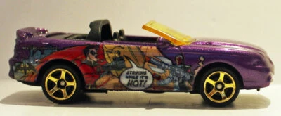 Matchbox FORD MUSTANG COBRA CONVERTIBLE from 3 Pack LOOSE Purple ROBIN TWO-FACE - Image 1 of 3