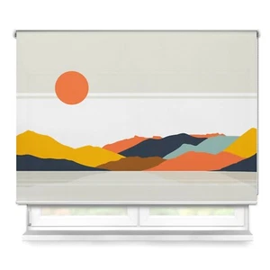 501- Modern Landscape 6 Roller Blind - various sizes, blackout FREE P&P - Picture 1 of 4