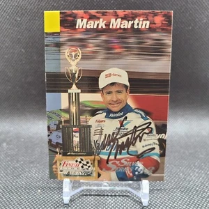 Mark Martin 1993 Finish Line Racing Card NASCAR Auto - Picture 1 of 2