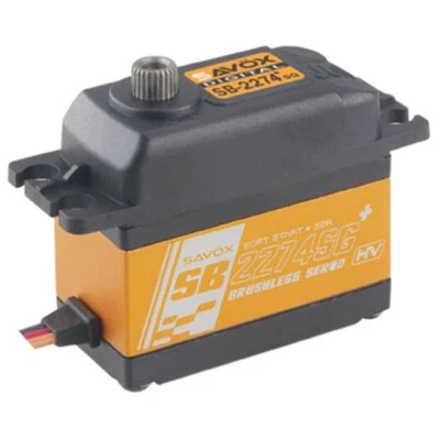 Savox SB2274SGP HV Brushless Digital Servo w/Soft Start 0.080sec /347.2oz @ 7.4V - Image 1 of 2