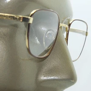 Reading Glasses Women's Classic Metal Lightweight Gold Brown Frame +1.00 Lens - Picture 1 of 1