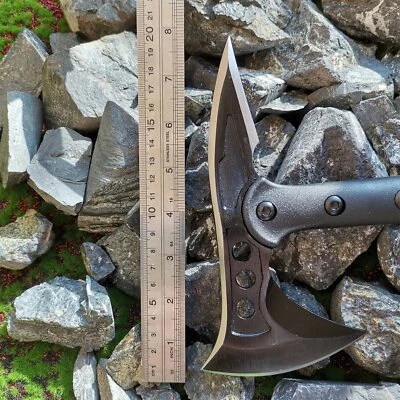 Multi-purpose stainless steel blade outdoor hunting camping survival tool EDC - Image 1 of 4