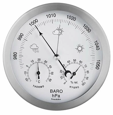 Weather Station 3 in 1  for Indoor and Outdoor use diameter 14 cm - Image 1 of 4
