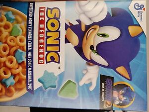 General Mills Sonic the Hedgehog Cereal Limited Edition 11.2oz New ships in box