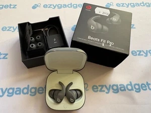 Beats Fit Pro True Wireless Noise Cancelling Earbuds (Sage Grey) - Genuine - Picture 1 of 12