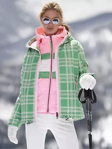 Abrigo Chaqueta Informal Esquí Bogner Luisa 2 en 1 Talla 8 (M), Nuevo con Etiquetas Precio de venta sugerido por el fabricante $2,200 - Imagen 1 de 7