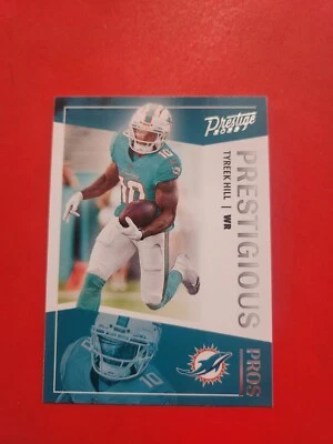 TYREEK HILL  2022 PANINI  PRESTIGE  #PP-7 PRESTIGIOUS PROS  DOLPHINS - Image 1 of 3
