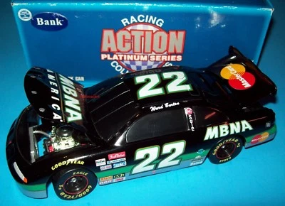 Ward Burton 1996 MBNA #22 Pontiac Grand Prix 1/24 Vintage NASCAR Diecast BWB - Image 1 of 4