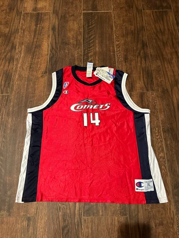 VTG NWT Champion Comets #14 Cynthia Cooper WNBA Jersey sz XL Cover