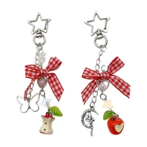 Fashionable and Delicate Keychain Bag Ornament Portable Key Chain Bag Dangler - Bild 1 von 10