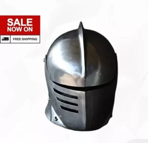 Casco de caballero réplica Heath Ledger forjado a mano - Casco de película A Knight's Tale - Imagen 1 de 4