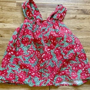 Zara Girl Floral Tank Size 6 - Picture 1 of 7