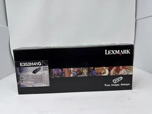 Genuine Lexmark E352H41G One High Yield Return Program Toner Cartridge New / - Picture 1 of 4
