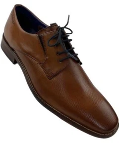 Daniel Hechter Herren Halbschuhe 811-73101-1100 Cognac gr. 41 echtes Leder - Bild 1 von 5