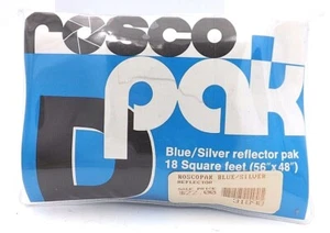 Rosco Pack Blue/Silver Reflector Pak 18 Square Feet ( 56" x 48") - Picture 1 of 2