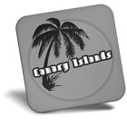 Awesome Fridge Magnet bw - Canary Islands Travel Holiday Stamp  #40651