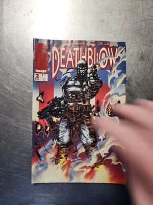 DEATHBLOW #2  - JIM LEE COVER - CYBERNARY #2 FLIPCOVER - Image 1 of 2