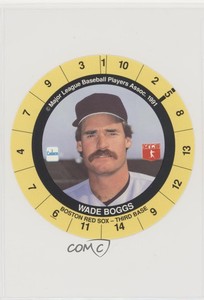 1991 Cadaco Game Discs Wade Boggs HOF