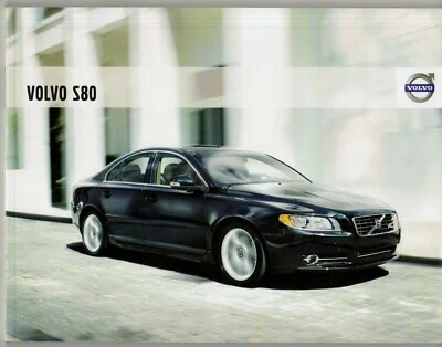 Volvo S80 2008-09 UK Market Sales Brochure - Image 1 of 3