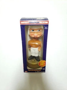 Bobblehead de fútbol americano vintage 2001 Universidad de Texas Longhorns #01 Austin nuevo - Imagen 1 de 6